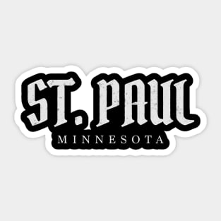 St. Paul, Minnesota Sticker